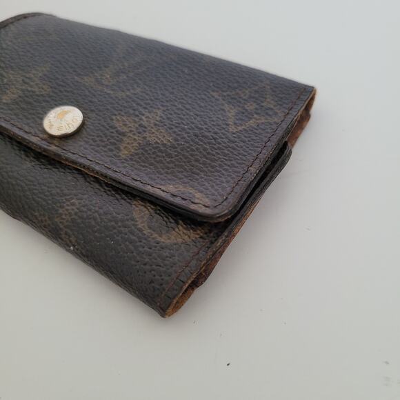 Authentic Louis Vuitton Monogram Multicles 6 Key Hooks Case Brown Small Fair - Picture 10 of 10